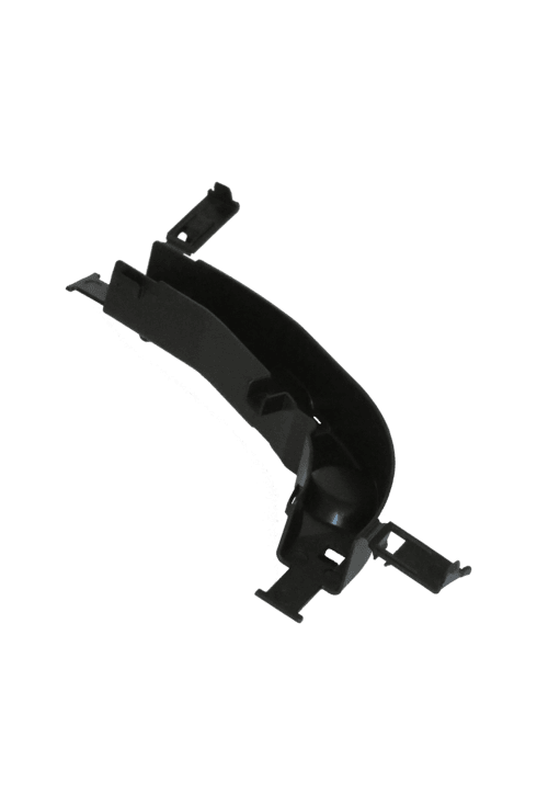 Product showcase of a plastic cable channel